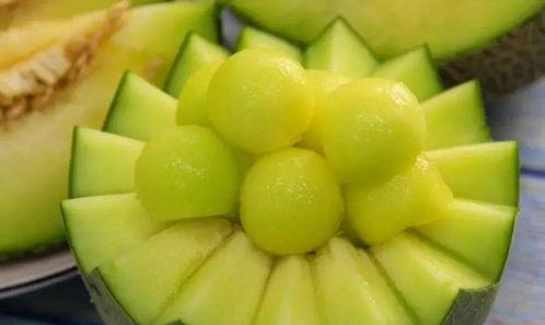 网纹瓜软吃口感